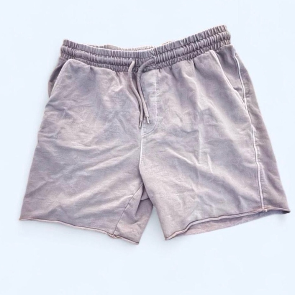 Original Use Tan Elastic Waist Shorts